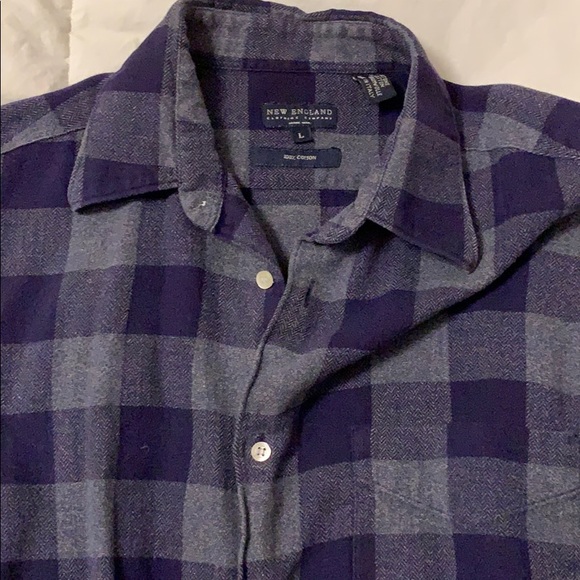 New England Clothing Company men’s flannel - Picture 1 of 2